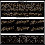 Custom Teal Black-Old Gold Authentic Throwback Split Fashion Basketball Shorts