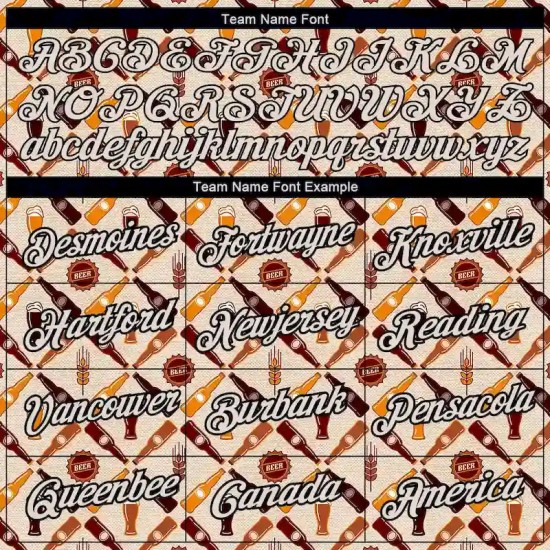 Custom Cream Black 3D Pattern Design Oktoberfest Beer Festival Performance T-Shirt