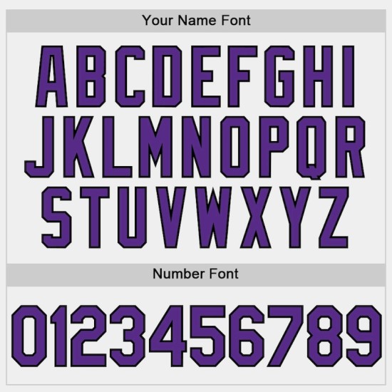 Custom White Purple-Black Two-Button Unisex Softball Jersey