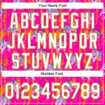 Custom Deep Pink White-Bay Orange 3D Hawaii Tropical Animal Tiger Authentic Baseball Jersey