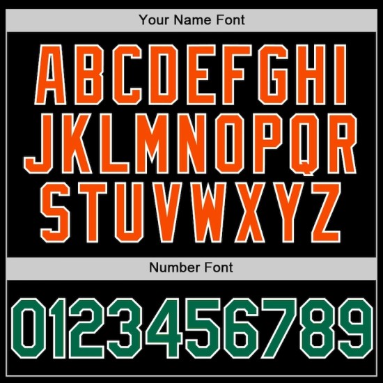 Custom Black Kelly Green-Orange Authentic Throwback Basketball Jersey Custom Black Kelly Green-Orange Authentic Throwback Basketball Jersey