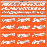 Custom Orange White-Gray Mesh Authentic Throwback Baseball Jersey Custom Orange White-Gray Mesh Authentic Throwback Baseball Jersey