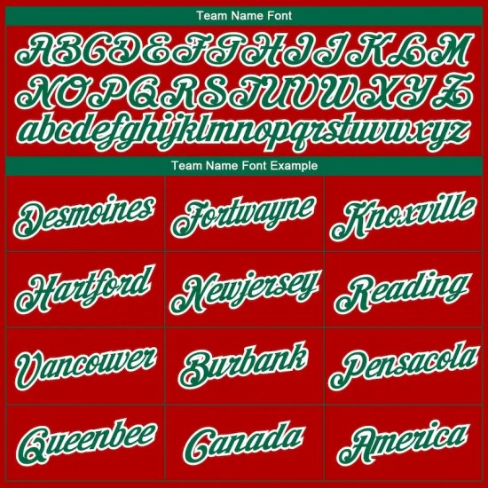 Custom Stitched Red Kelly Green-White Christmas 3D Sports Pullover Sweatshirt Hoodie