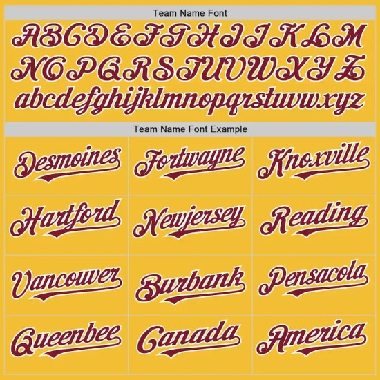 Custom Gold Crimson-White Line Authentic Baseball Jersey