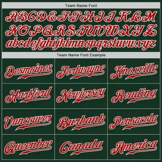 Custom Green Red-Gray Authentic Split Fashion Baseball Jersey